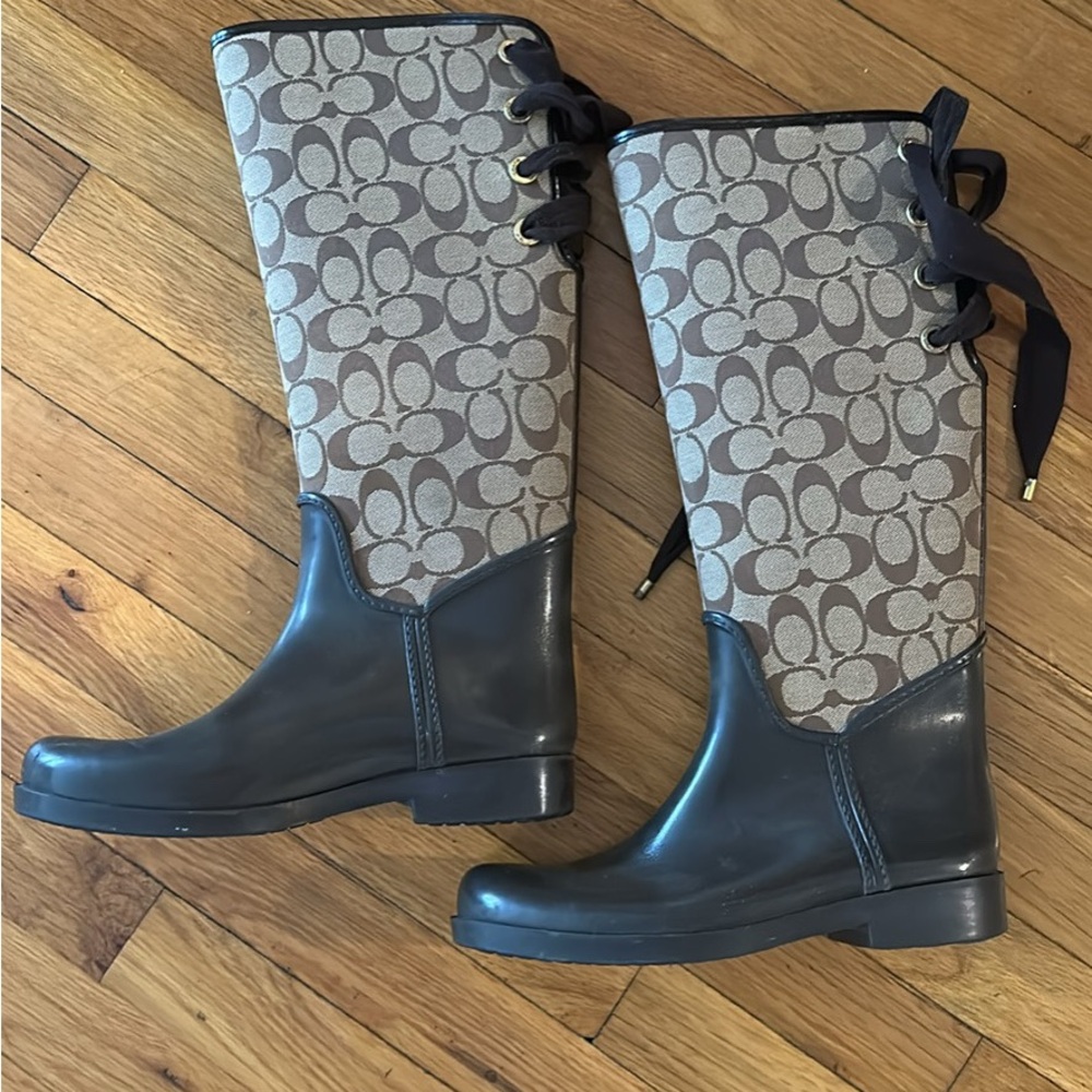Coach Rain boots
